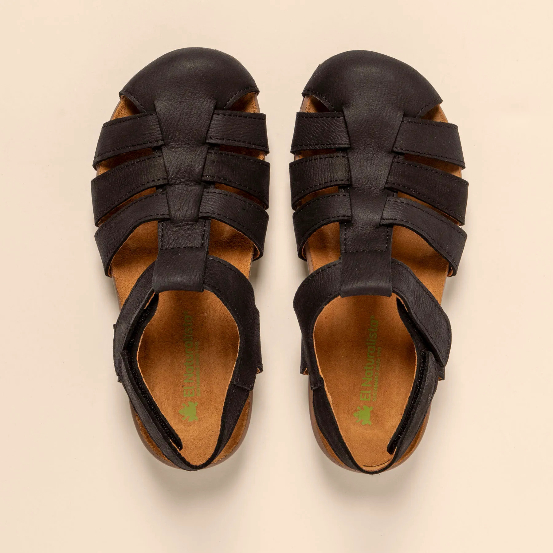 Sandalias N5862 PLEASANT BLACK / TABERNAS color Black