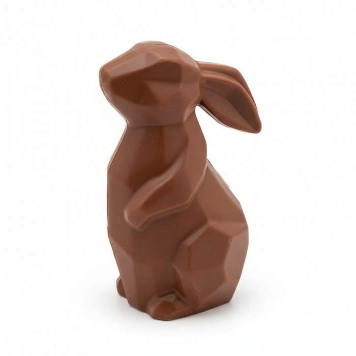 Lapin BIO chocolat Lait 38% - Pâques - garnis de friture - 75g Bio