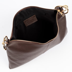 Bellusco Bolso de hombro Mujer. Piel auténtica Dollaro.
