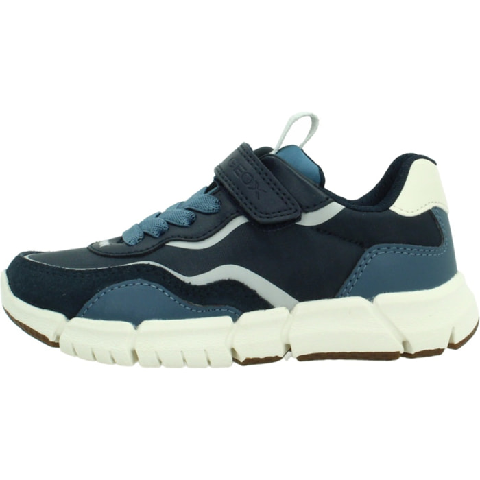 Zapatillas Niño de la marca GEOX  modelo J FLEXYPER BOY AZUL