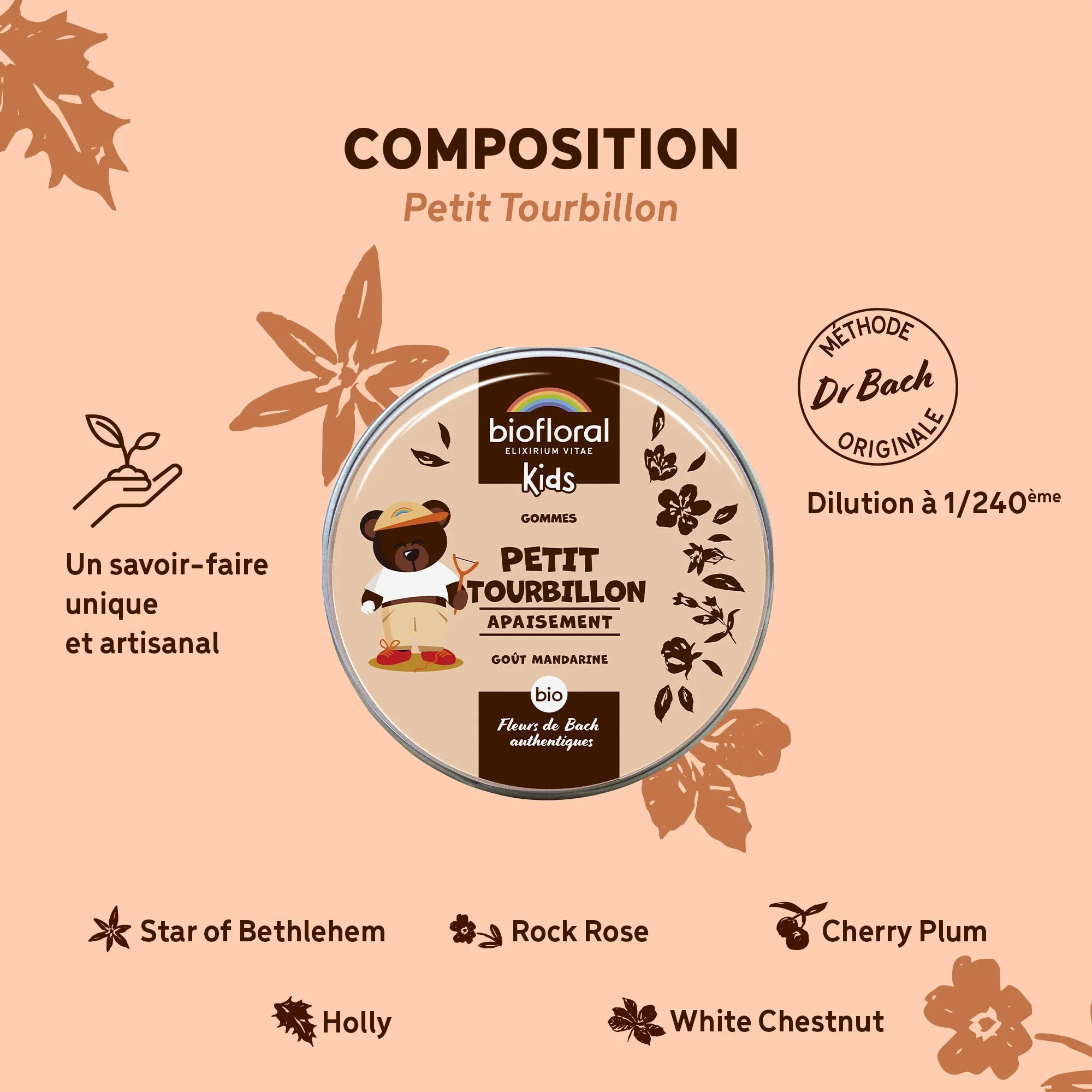 Biofloral - Petit Tourbillon - Bio - 45 gr