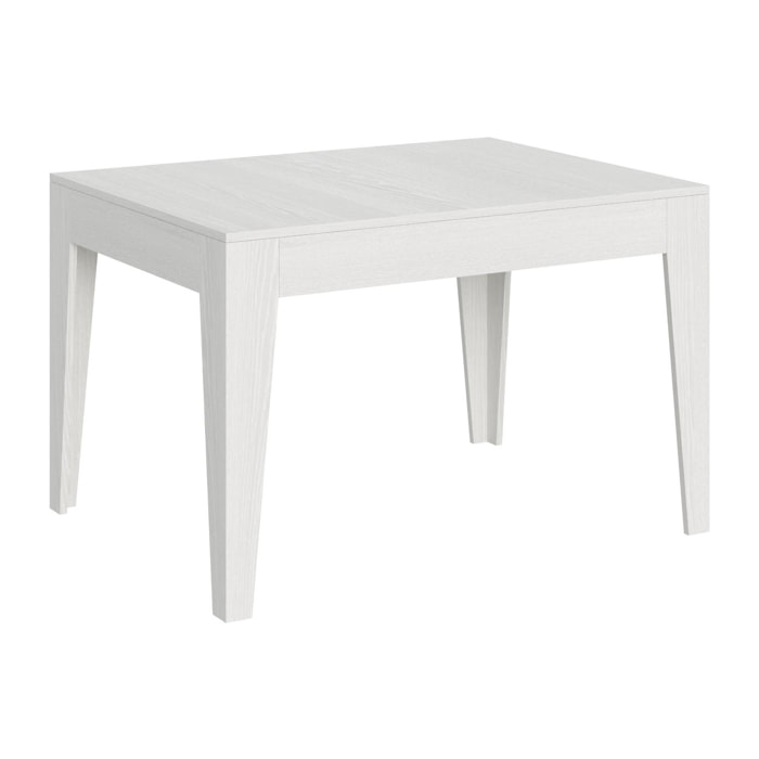 Table extensible 90x120/180 cm Cico Frêne Blanc