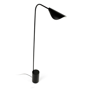 LIGGERA Lámpara pie de salón negro