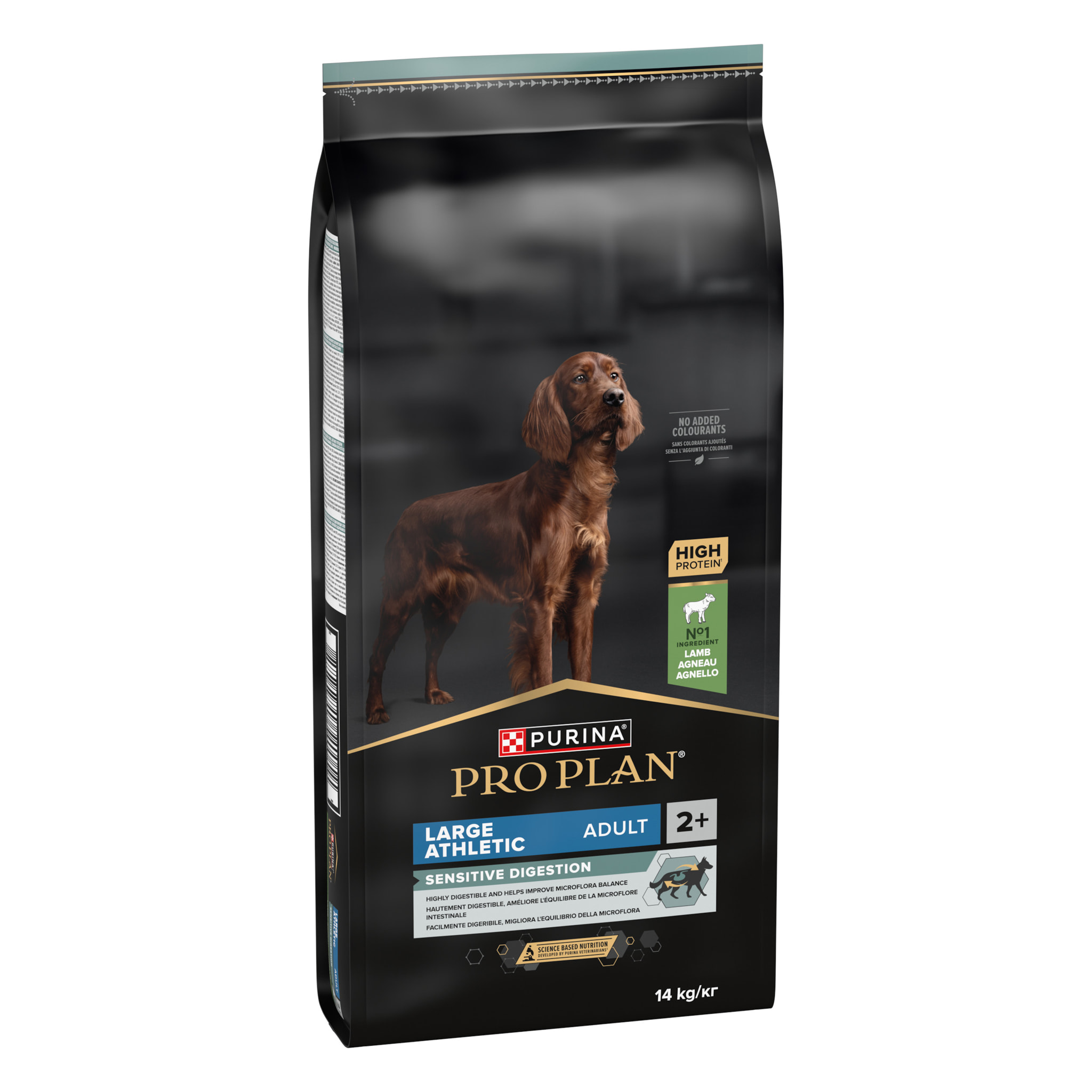 PRO PLAN Chien Large Adult Athletic Sensitive Digestion Agneau 14KG