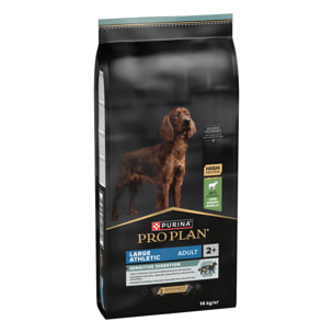PRO PLAN Chien Large Adult Athletic Sensitive Digestion Agneau 14KG