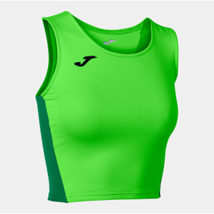 JOMA top donna verde fluo