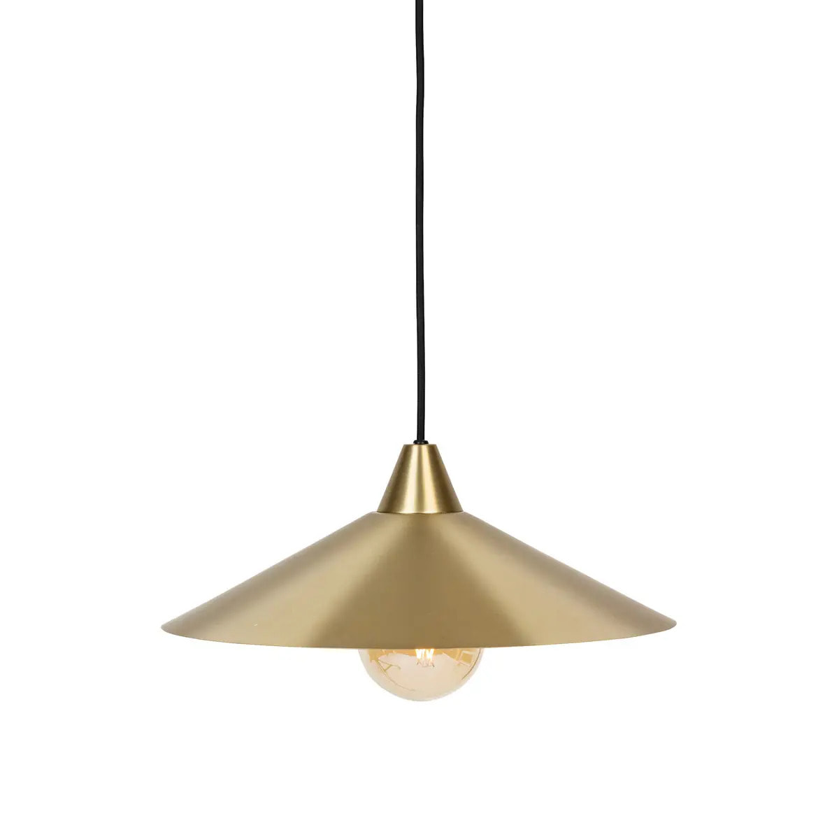 Suspension Rosie métal doré D38cm