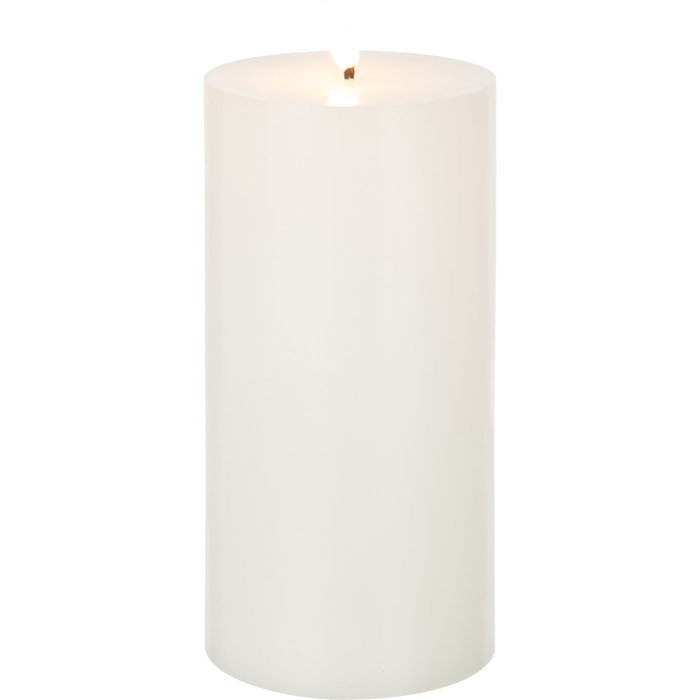 J-Line bougie cylindrique  - blanc - large - LED