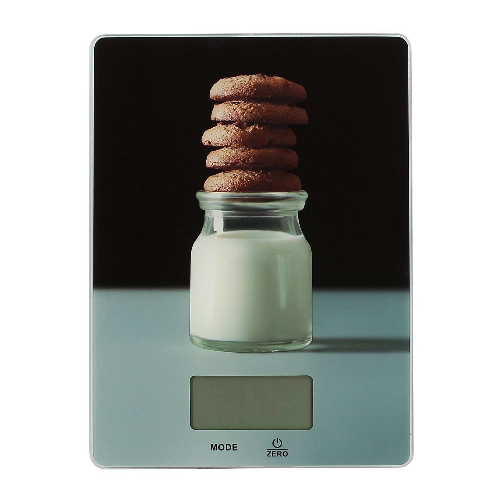 Balance de cuisine électronique avec décor biscuits