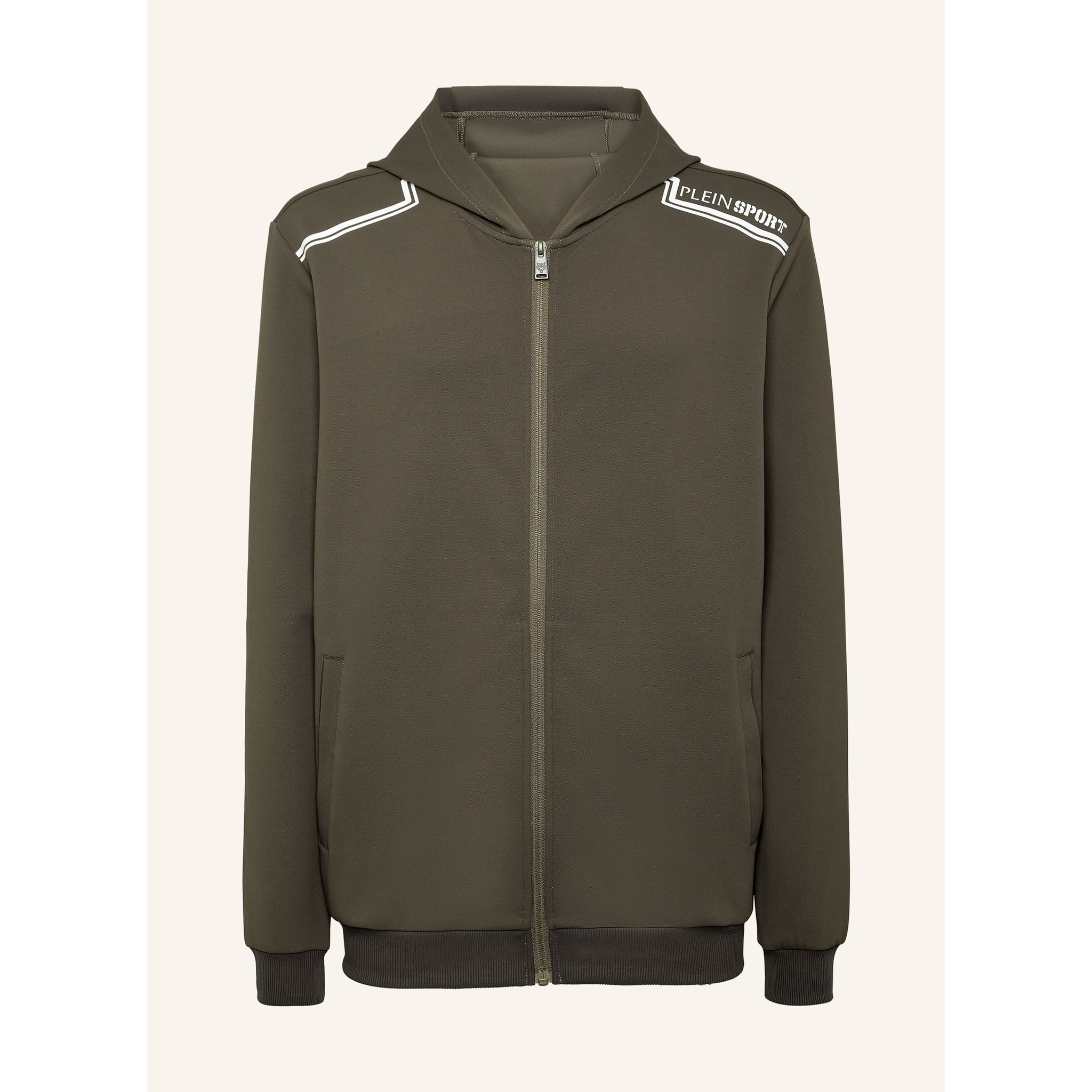 PLEIN SPORT Hooded Sweatjacket