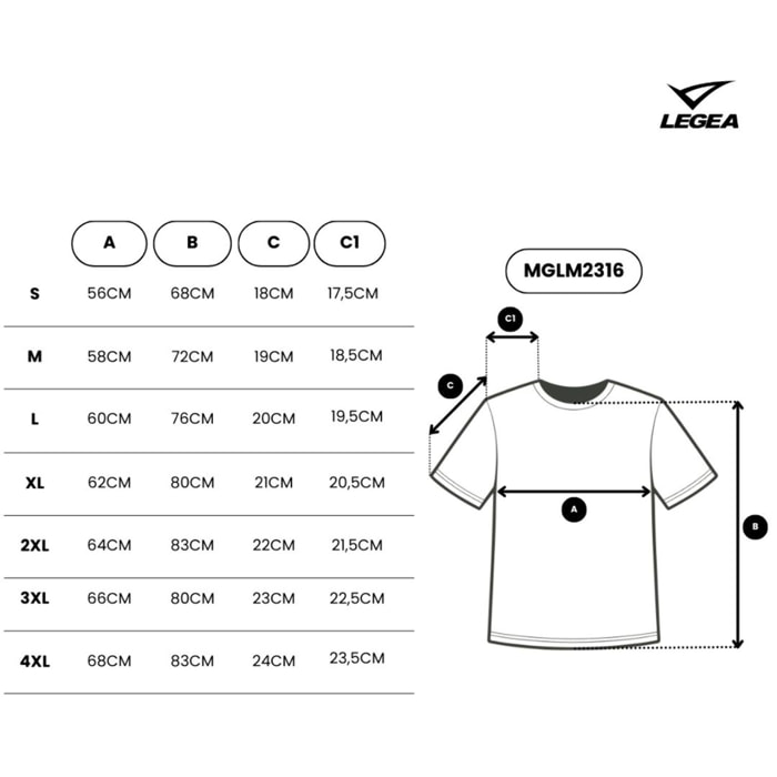 T-shirt in cotone uomo Peaceful