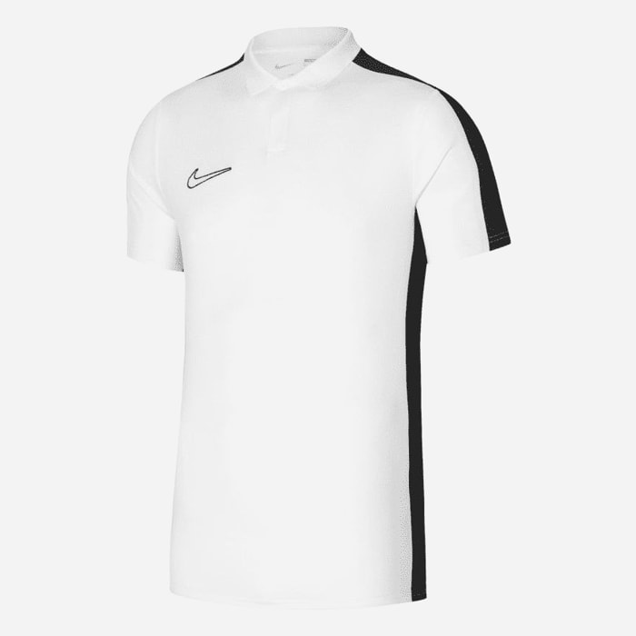 Polo de sport Academy 23 - blanc et noir