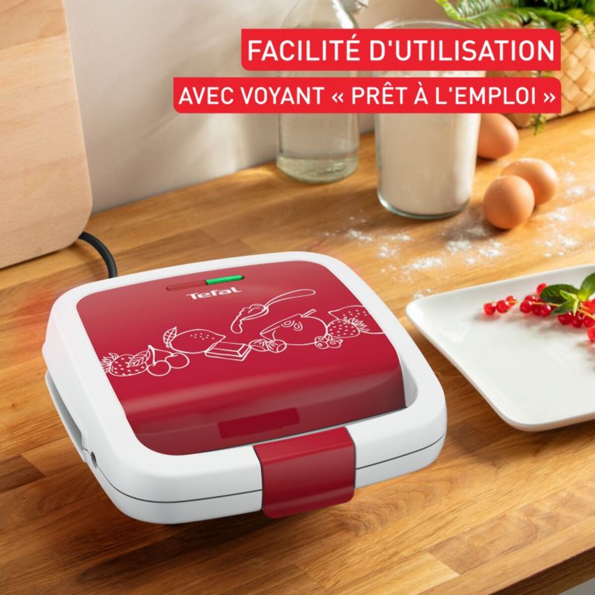 Gaufrier TEFAL WD17C5F0