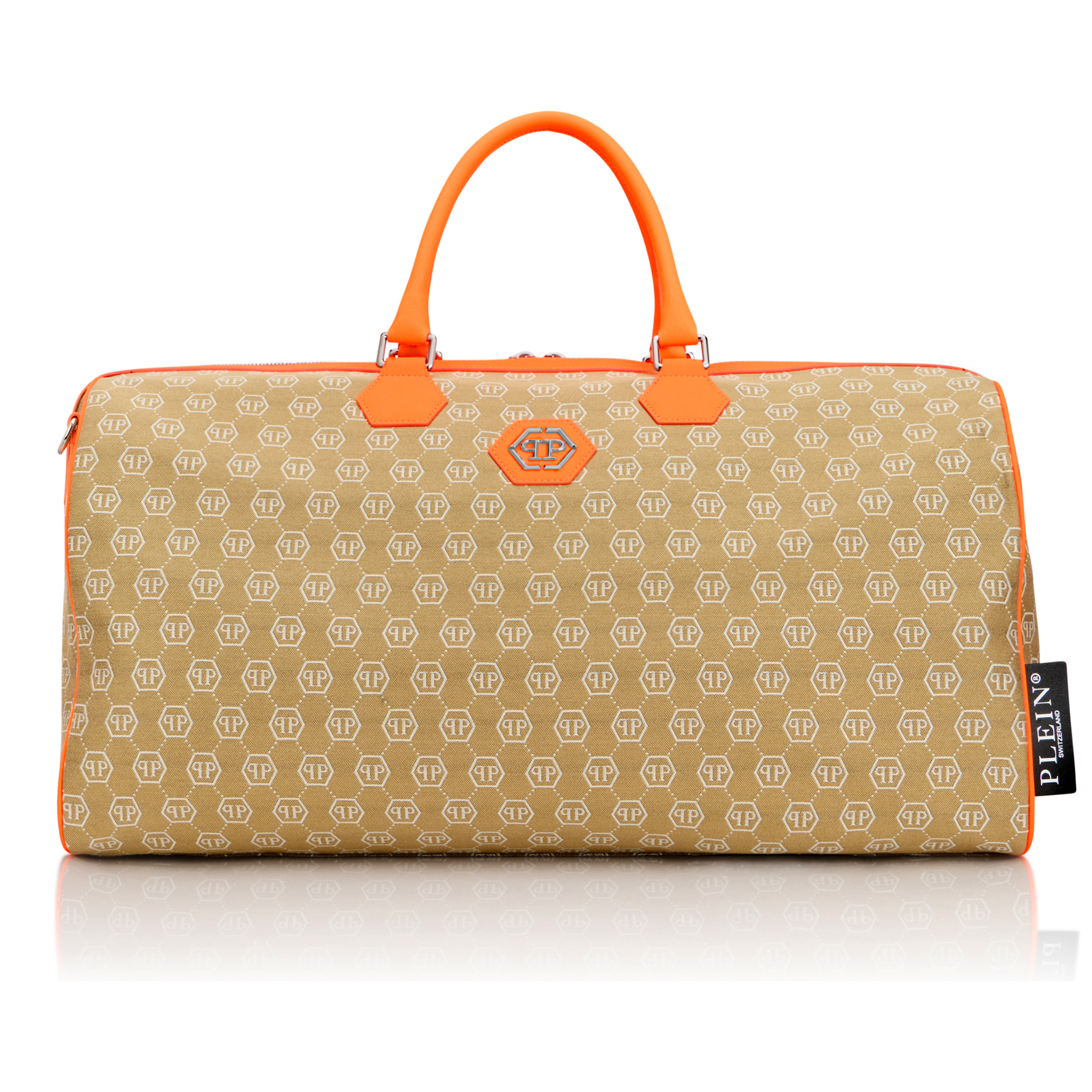 PHILIPP PLEIN Weekend Bag Jacquard Monogram