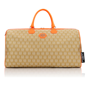 PHILIPP PLEIN Weekend Bag Jacquard Monogram