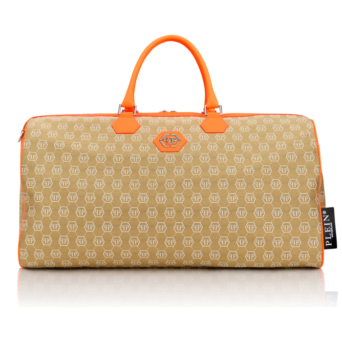 PHILIPP PLEIN Weekend Bag Jacquard Monogram