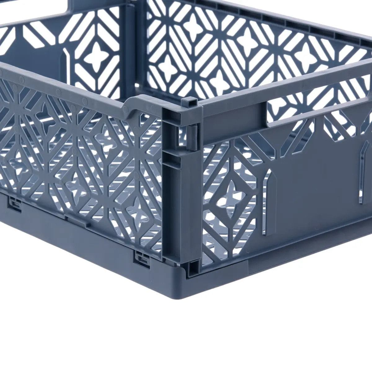 Cagette pliable Arry 40x30cm bleu