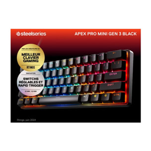 Clavier gamer STEELSERIES Apex Pro Mini Gen 3 FR
