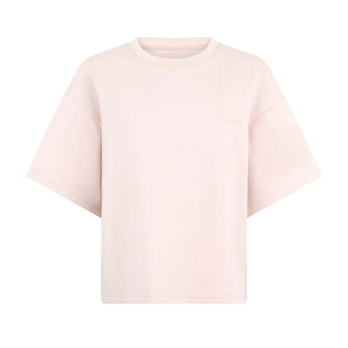 PLEIN SPORT Round Neck T-Shirt Icon Scratch