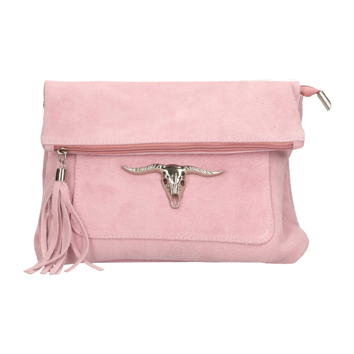 Borsa a tracolla da donna In Vera pelle Made in Italy 28x22x5 cm