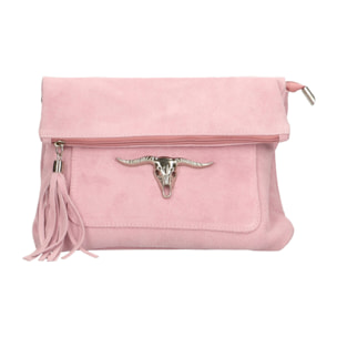 Borsa a tracolla da donna In Vera pelle Made in Italy 28x22x5 cm