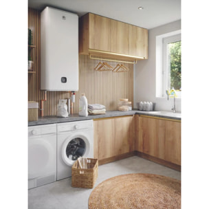 Chauffe-eau électrique Malicio 3 plat multipostion 40L blanc - THERMOR - 231063