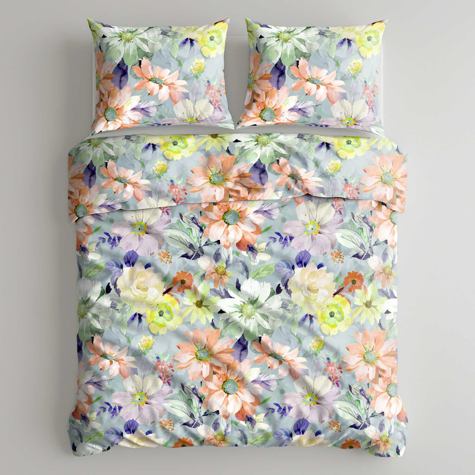 UNO CASA DESIGN Parure Copripiumino Dec.Vico_Matrimoniale_Violet