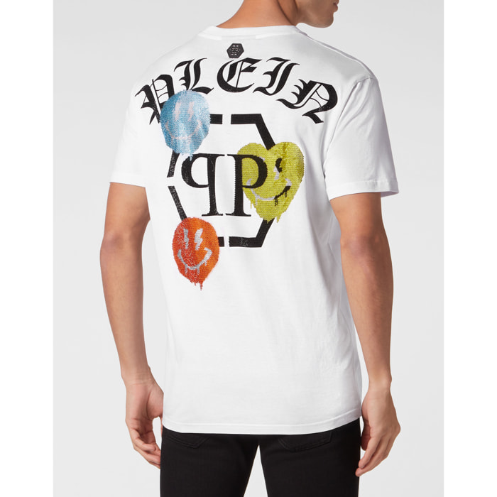 PHILIPP PLEIN Maglietta a girocollo SMILE