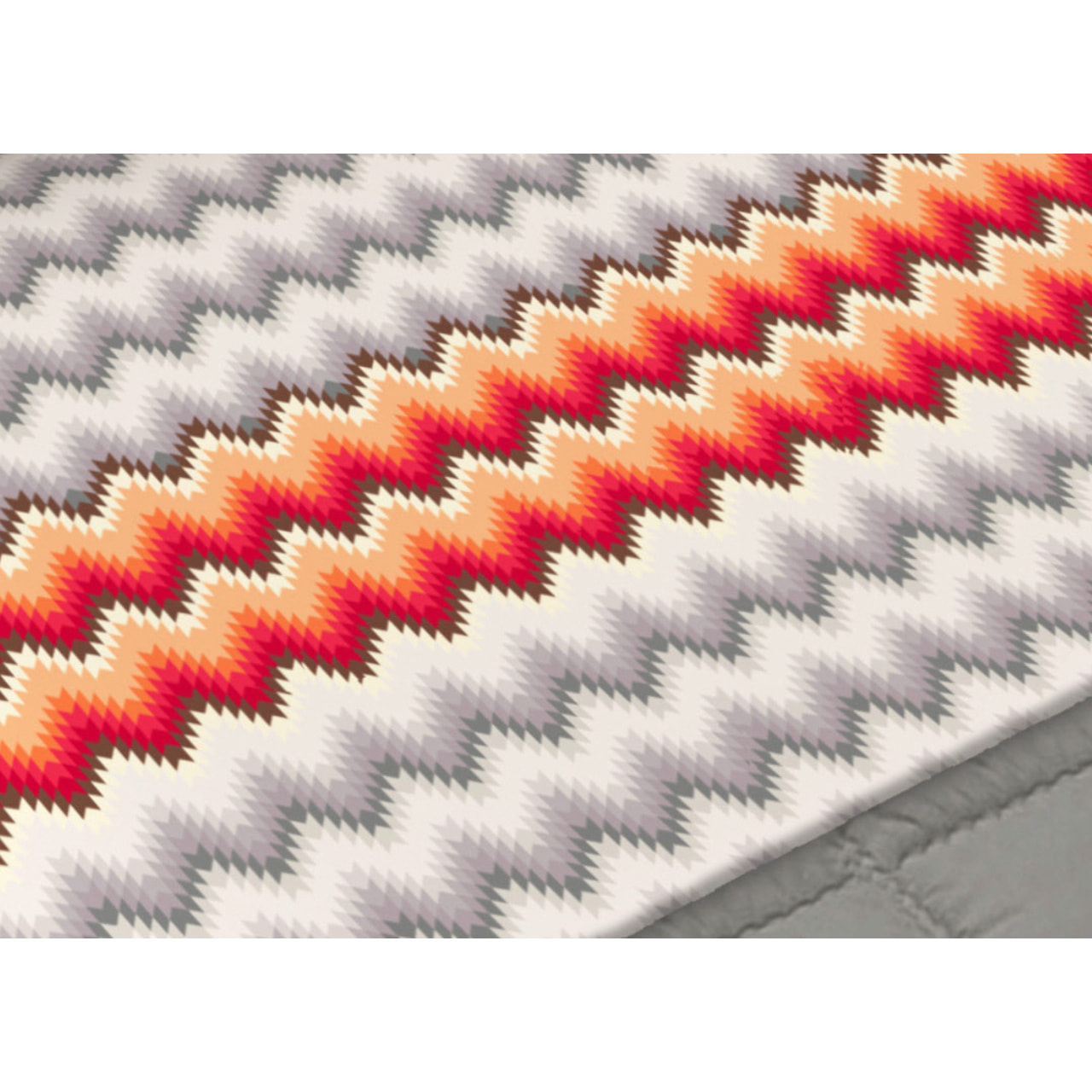 Completo Lenzuola Disegno Trek Arancio CN