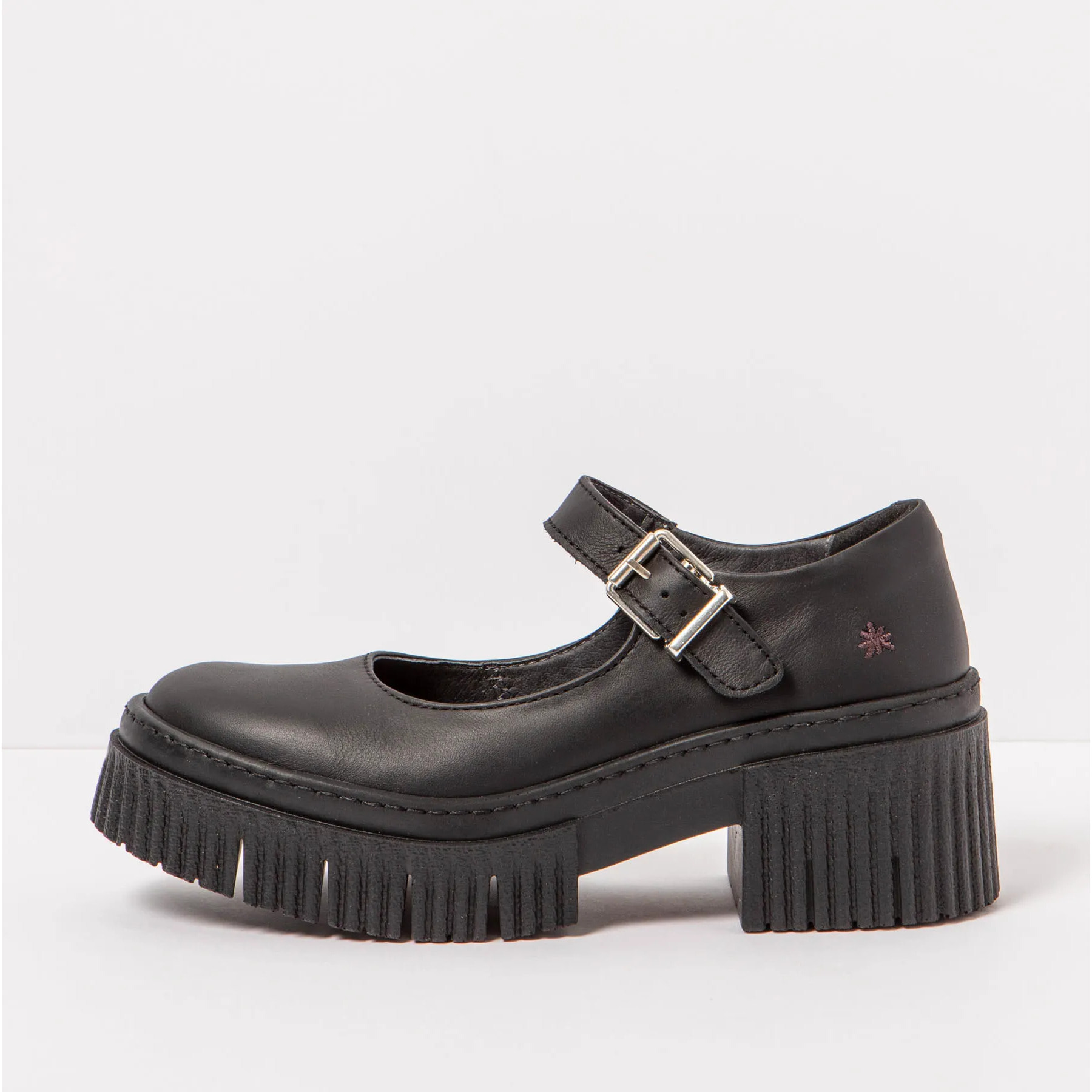 Zapatos con tacón 1373 NAPPA BLACK/YORK color Black