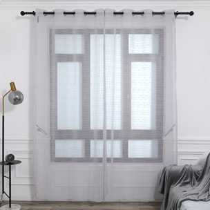 Tenda traslucida con stampo 140x260 cm.