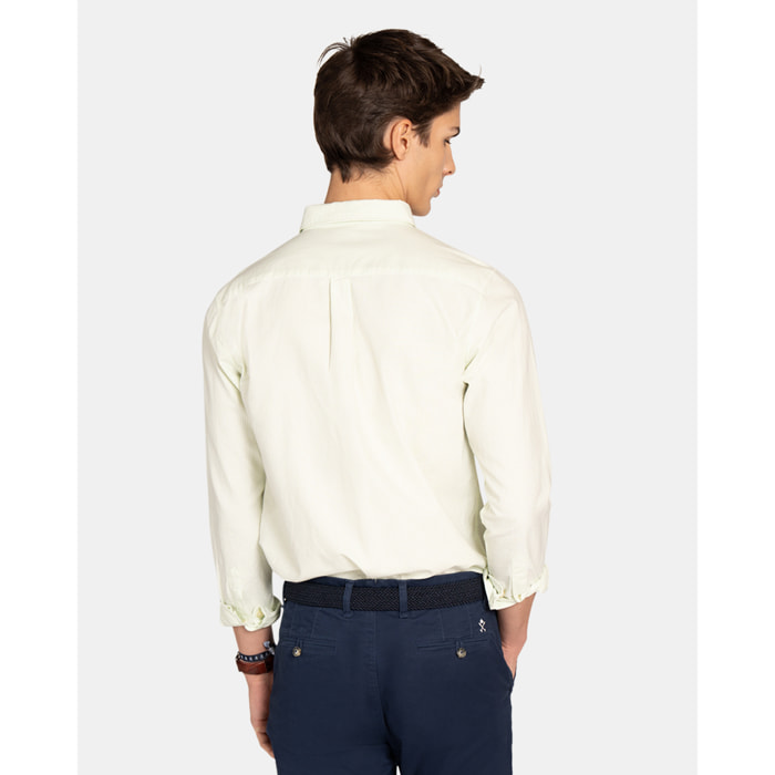 CAMISA MONACO STRIPED OXFORD