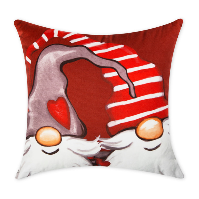 Cuscino arredo Excelsa – Gnomo, Cotone e poliestere multicolore