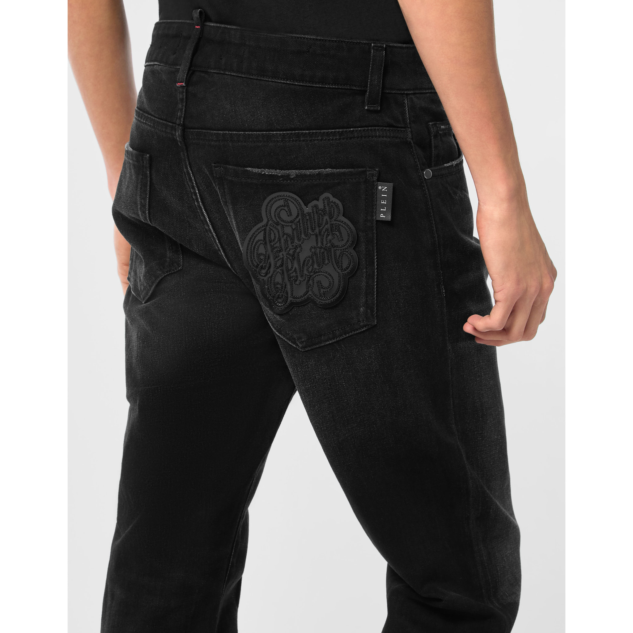 PHILIPP PLEIN Vaqueros de corte recto