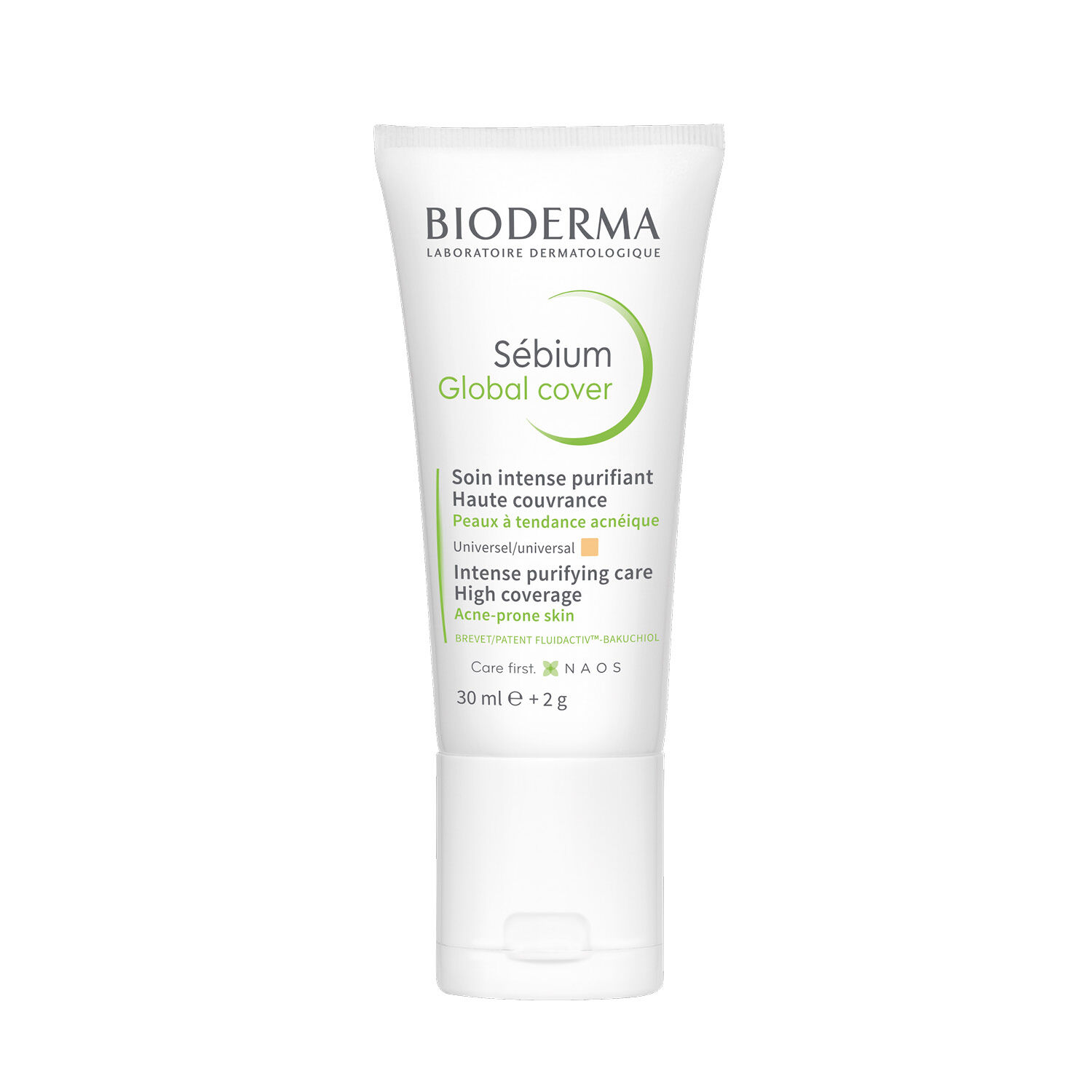 Sébium Global Cover - Soin Intense Purifiant Teinté - Peaux à Tendance Acnéique 30 ml