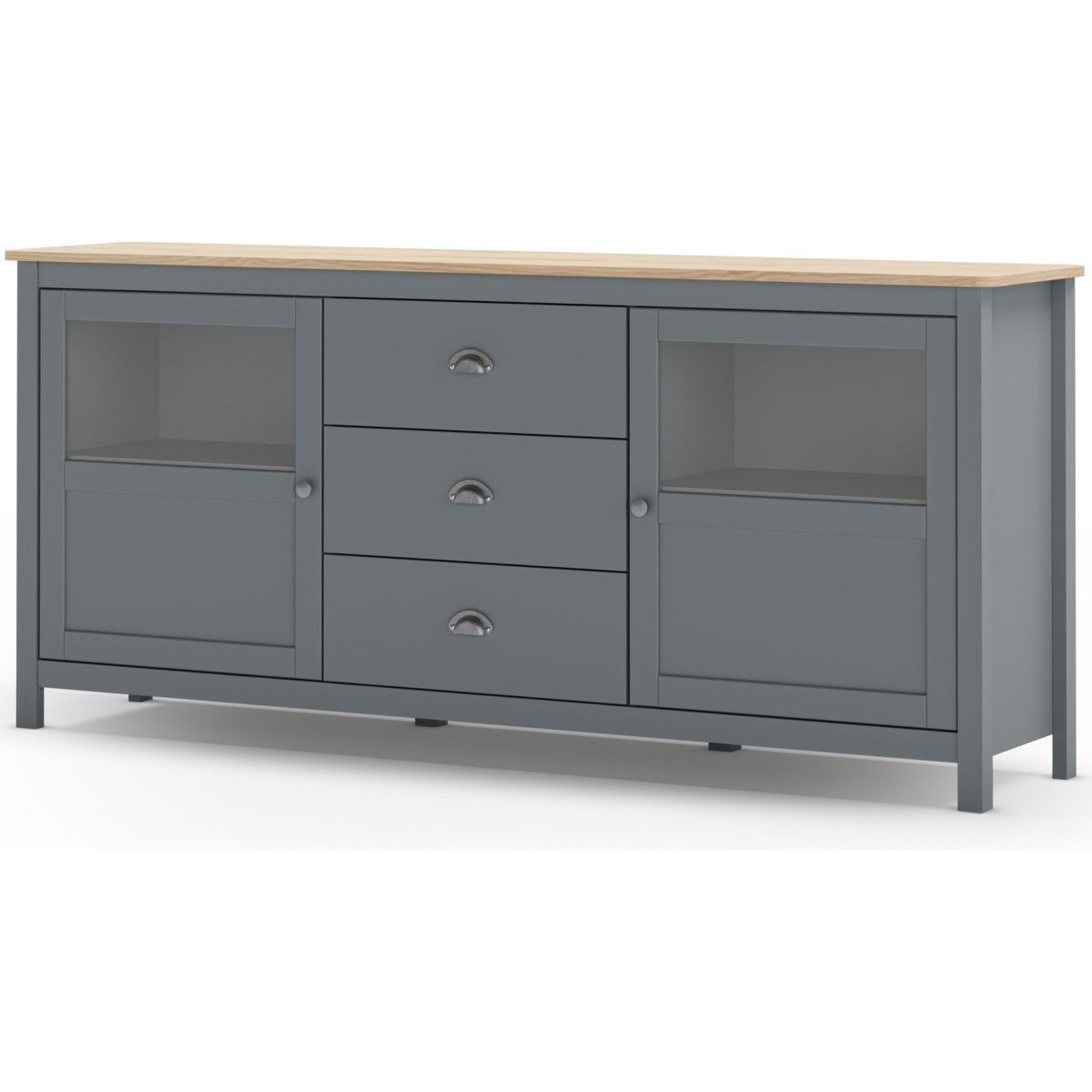 Buffet 2 portes et 3 tiroirs - MACHA