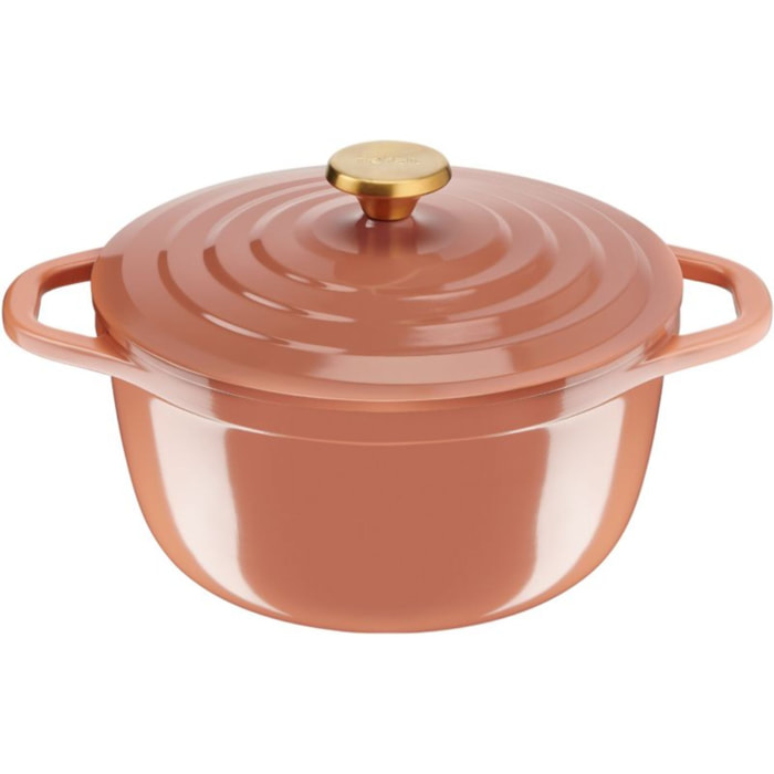 Cocotte TEFAL AIR SOFT LIGHT 24 cm Terra cotta