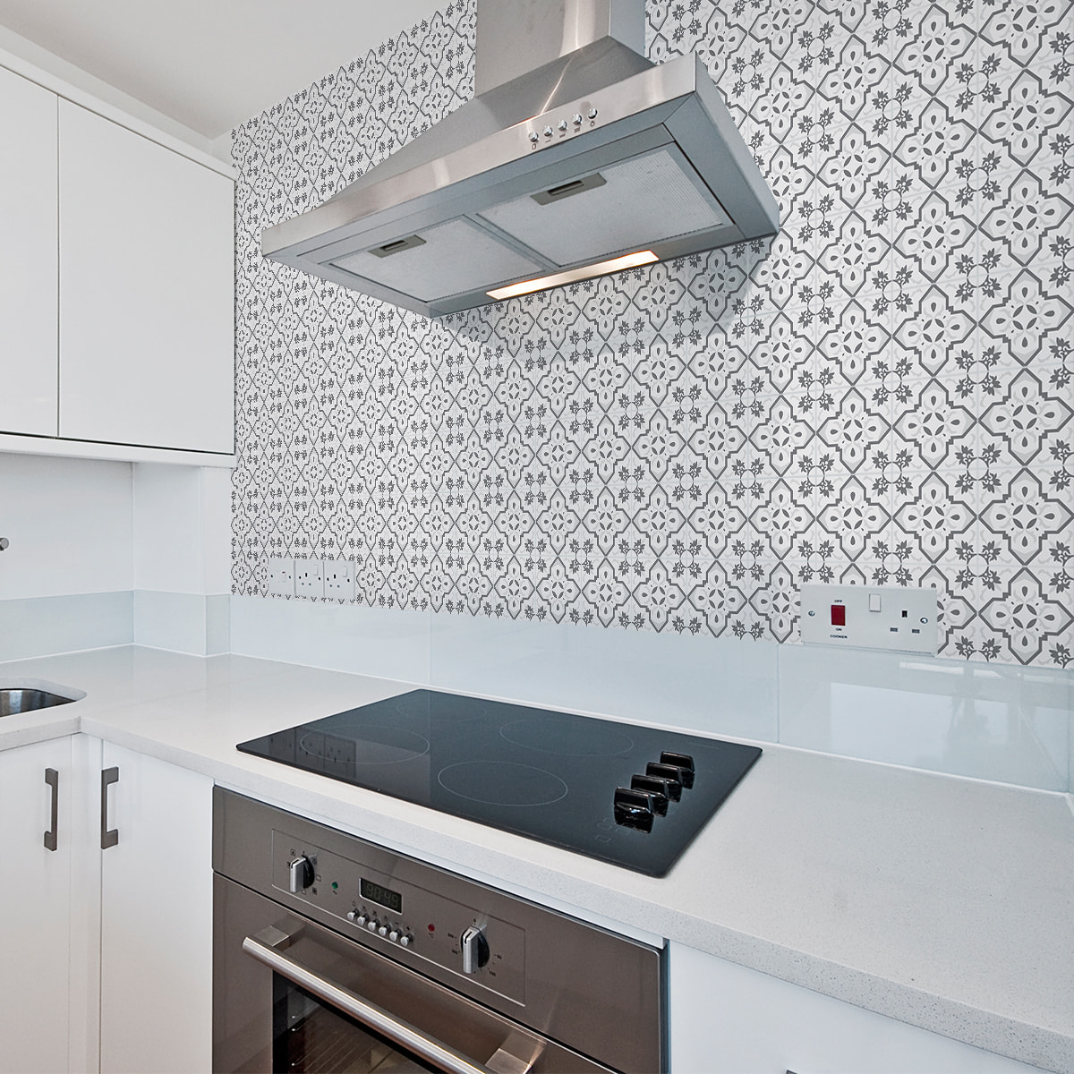 Stickers muraux - Sticker Mural Carrelage adhésif Cuisine Salle de Bain - 30 STICKERS CARRELAGES AZULEJOS CHRISTINA
