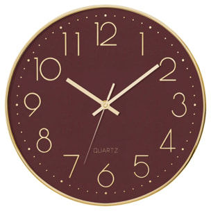 Horloge 3D "Laure" gold D30cm