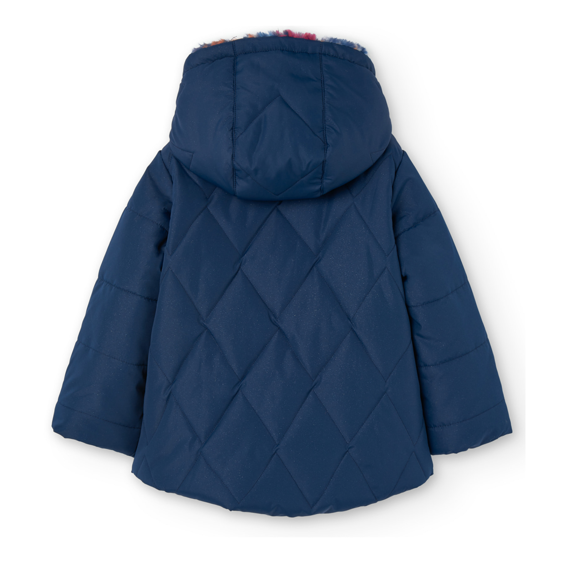 Parka reversible tejido técnico de niña