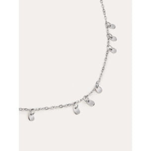 Collana Mini Drop Charms in Acciaio