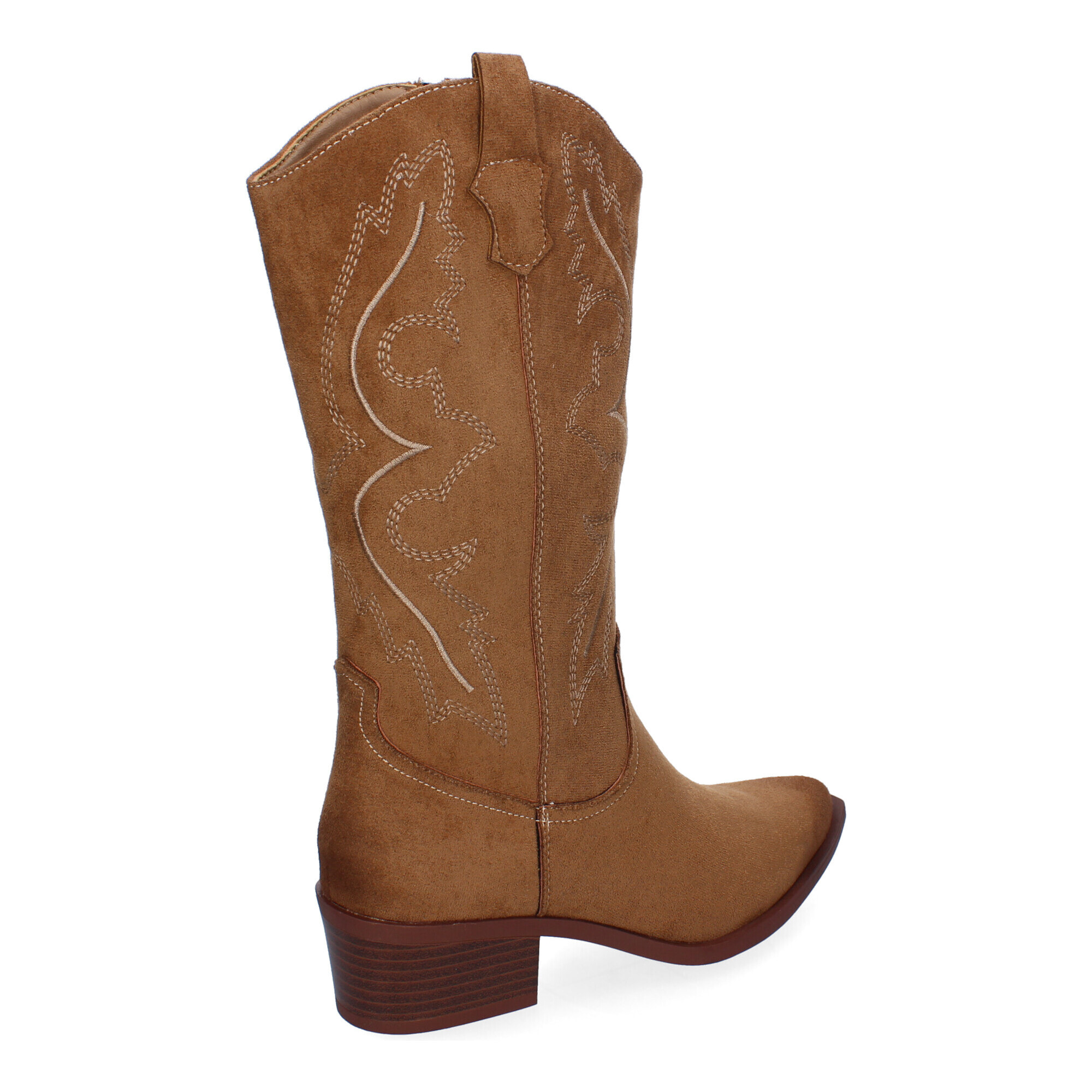 Bota de Mujer Estilo Cowboy con Detalles Elegantes y Comodidad para el Día a Día, Perfectas para Salidas Informales o Eventos Especiales, Diseño Clásico que Aporta un Toque Chic