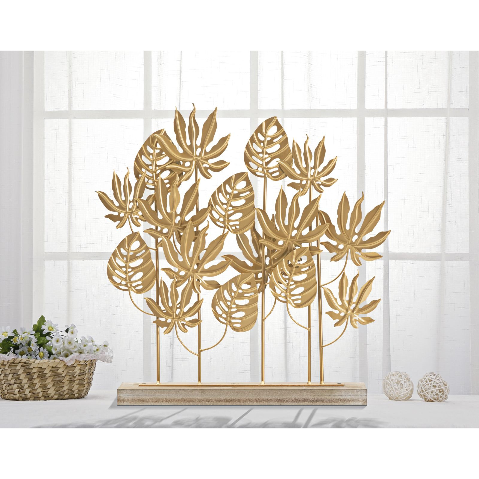 SCULTURA PALM CHARME1921 DORATO