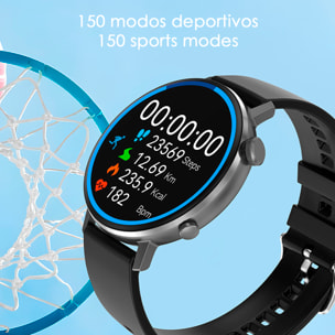 Smartwatch DT88 MAX, pantalla AMOLED 1.45" 466*466 px, asistente de voz, llamada bluetooth, más de 150 modos de deporte y monitor de salud.