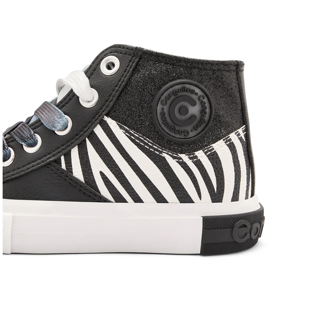 Sneakers alte con stampa ta per ragazze