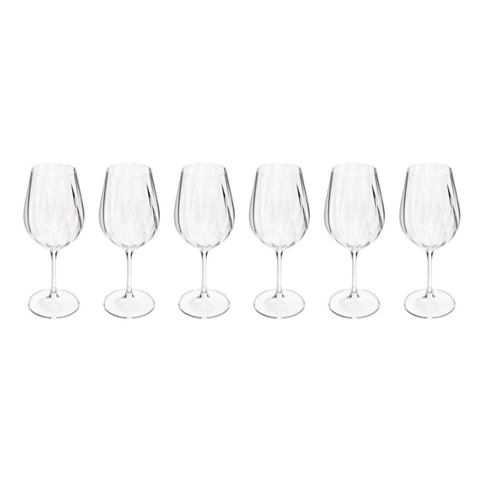 Lot de 6 verres à eau Neva 500ml transparent