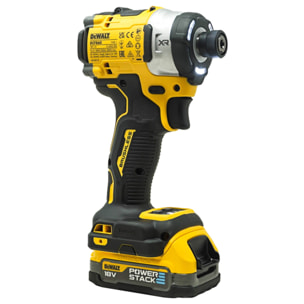 Visseuse à chocs 3 Vitesses 18V 282Nm XR - DEWALT - avec 2 batteries 18V 1.7Ah - chargeur - TSTAK - DCF860E2T-QW