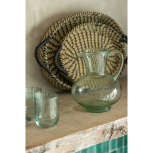 J-Line carafe boule - verre - vert