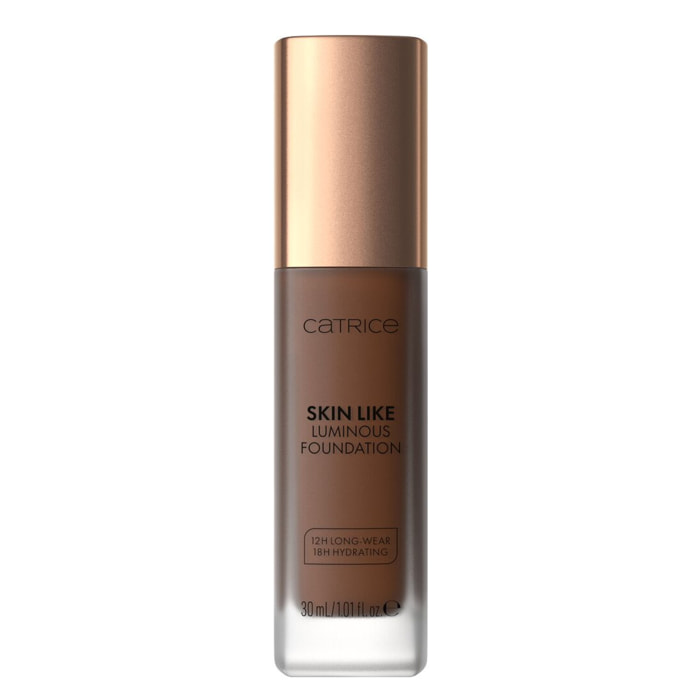 Skin Like Luminous Foundation - Fond de Teint Lumineux Formule Ultra-Fluide Waterproof 30ml