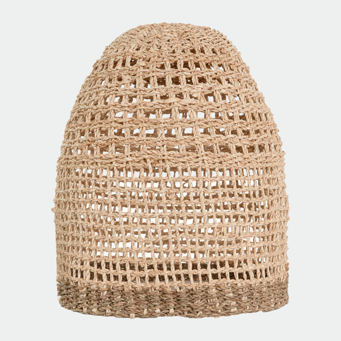 Abat-jour en feuille de palmier et posidonie ∅ 40cm - Biga